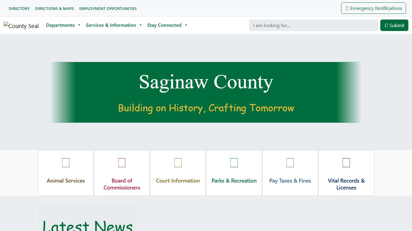 County of Saginaw, MI - Saginaw County
